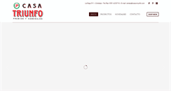 Desktop Screenshot of casa-triunfo.com